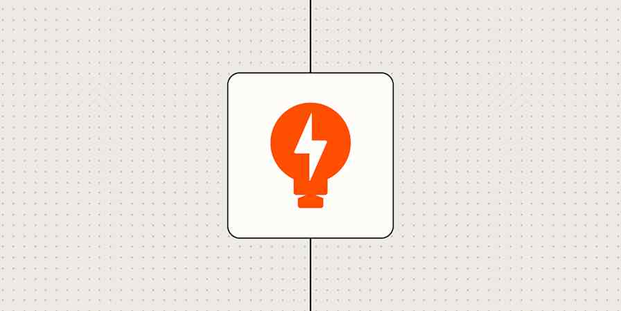 Hero image with a light bulb