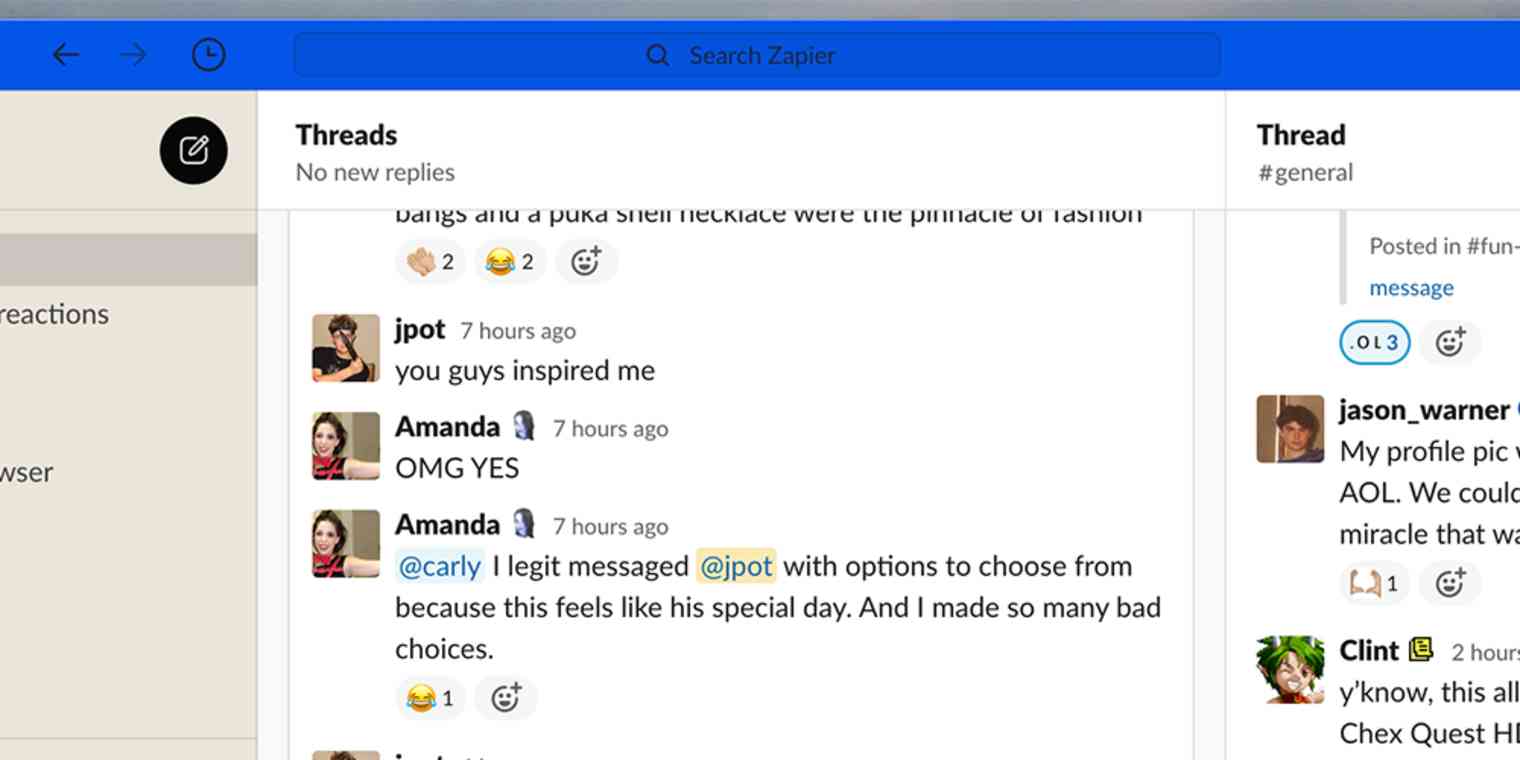 How To Make Slack Feel Like Msn Or Aim | Zapier