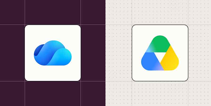 Hero image with the logos of One Drive and Google Drive