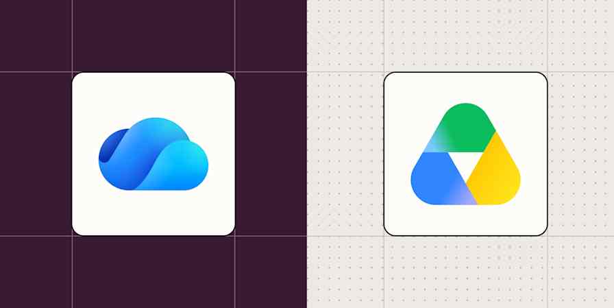 Hero image with the logos of One Drive and Google Drive