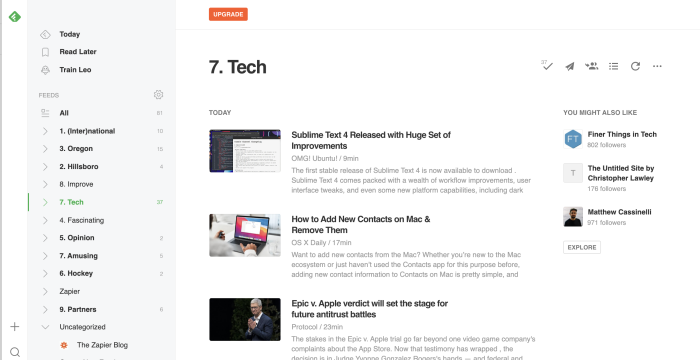 The 5 Best Rss Reader Apps In 21