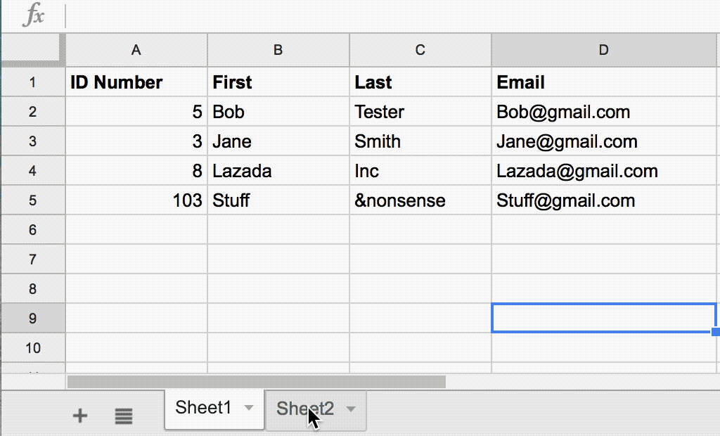 How To Link Data On One Spreadsheet Page To Another Sheet Zapier