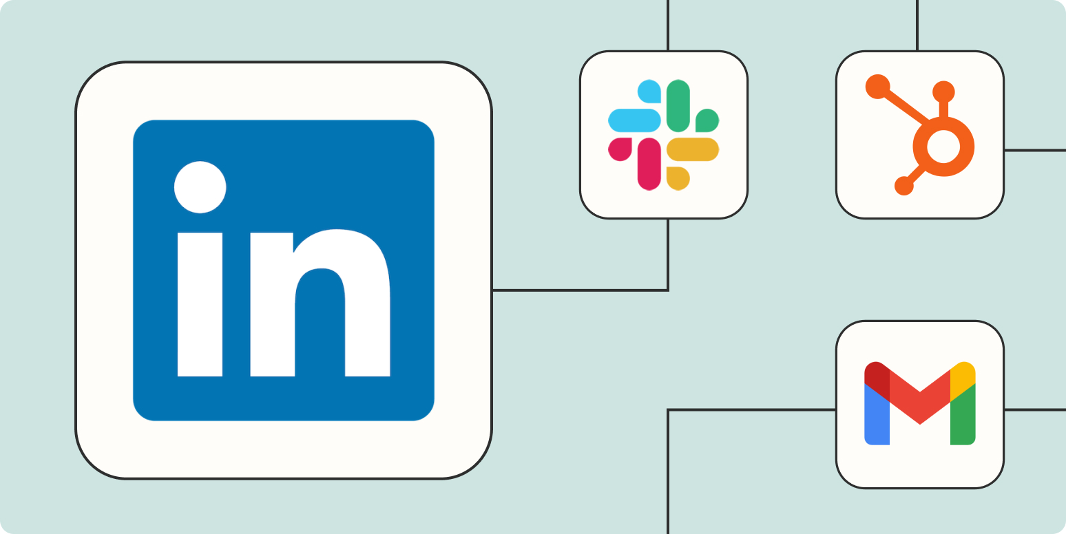 How to automate LinkedIn Lead Gen Forms | Zapier