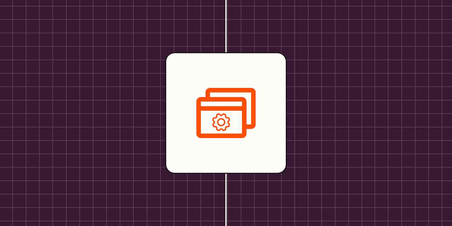 A hero image with an icon representing content engineering