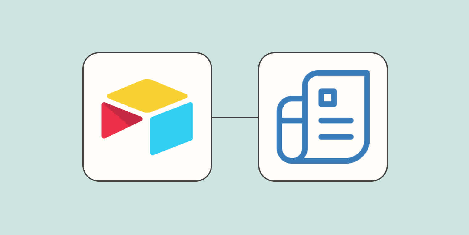 Airtable and Zoho Invoice hero.