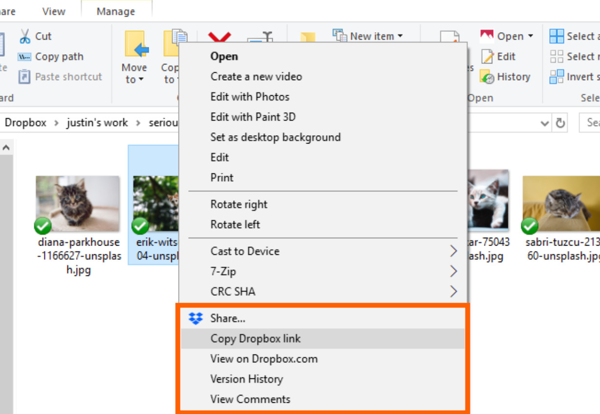 how to disable downloads on dropbox links