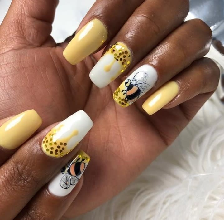 A post on Instagram showing off nails