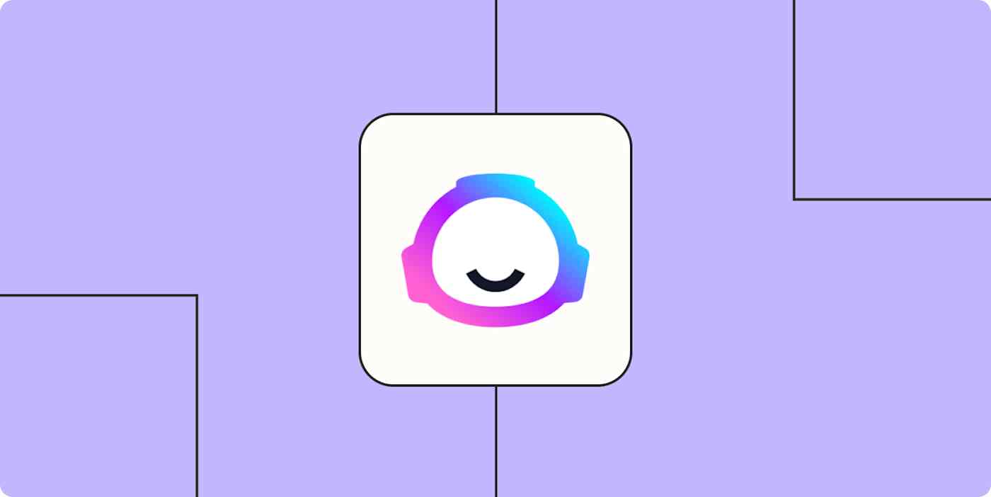 A hero image of the Jasper app logo connected to the Google Drive app logo on a light purple background.