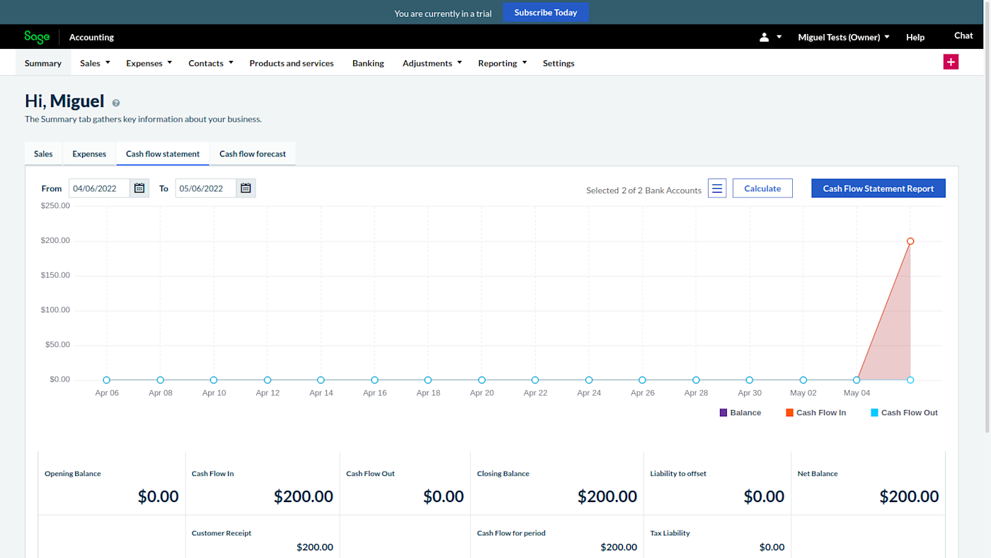 Sage Accounting, our pick for the best accounting software for in-depth reports