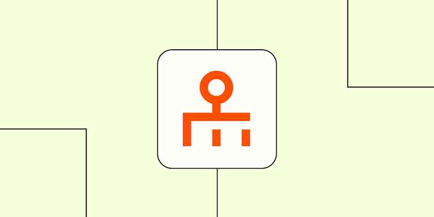 The logo for Lead Router against a lime green background