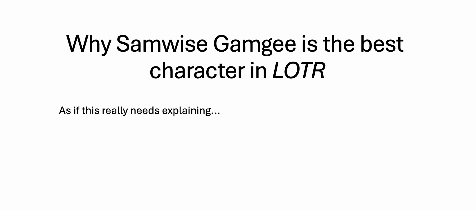 Demo of how to reposition and resize a text box in PowerPoint. 