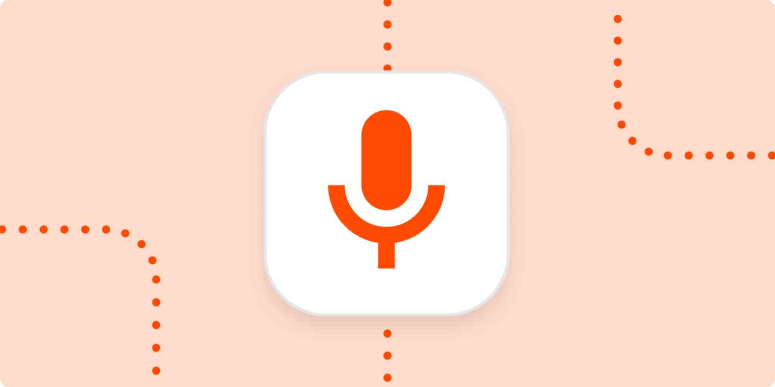 Make it so: Zaps you can trigger with your voice
