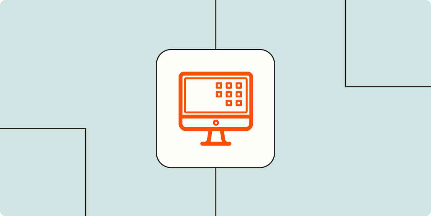 Hero image with an icon representing no-code