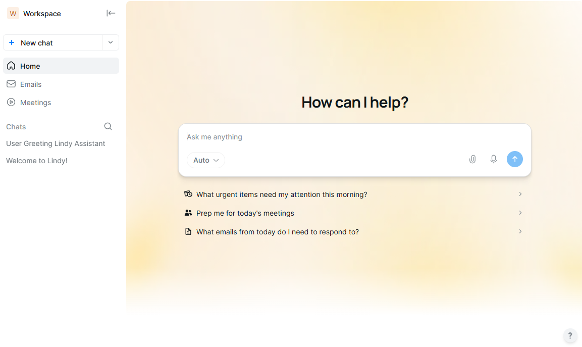 Lindy's Agent Builder interface