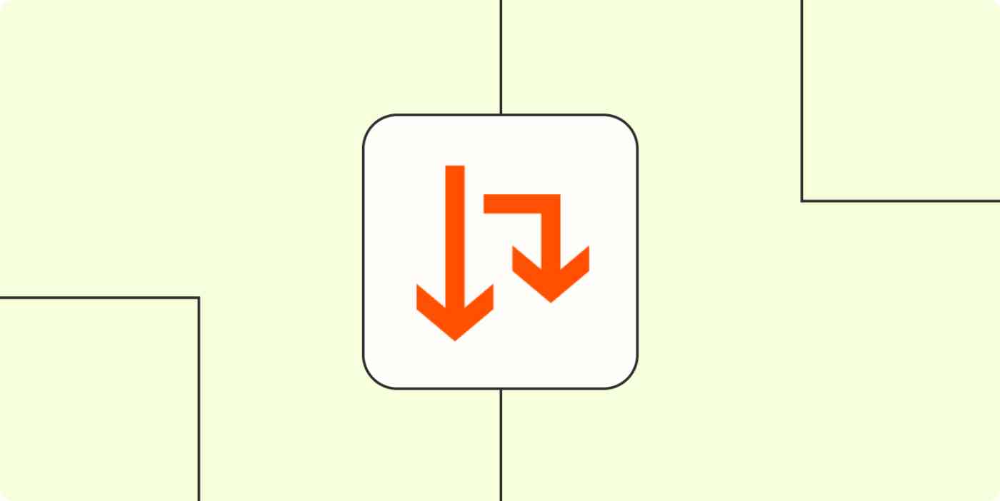 The Zapier Paths logo in a white square on an orange background