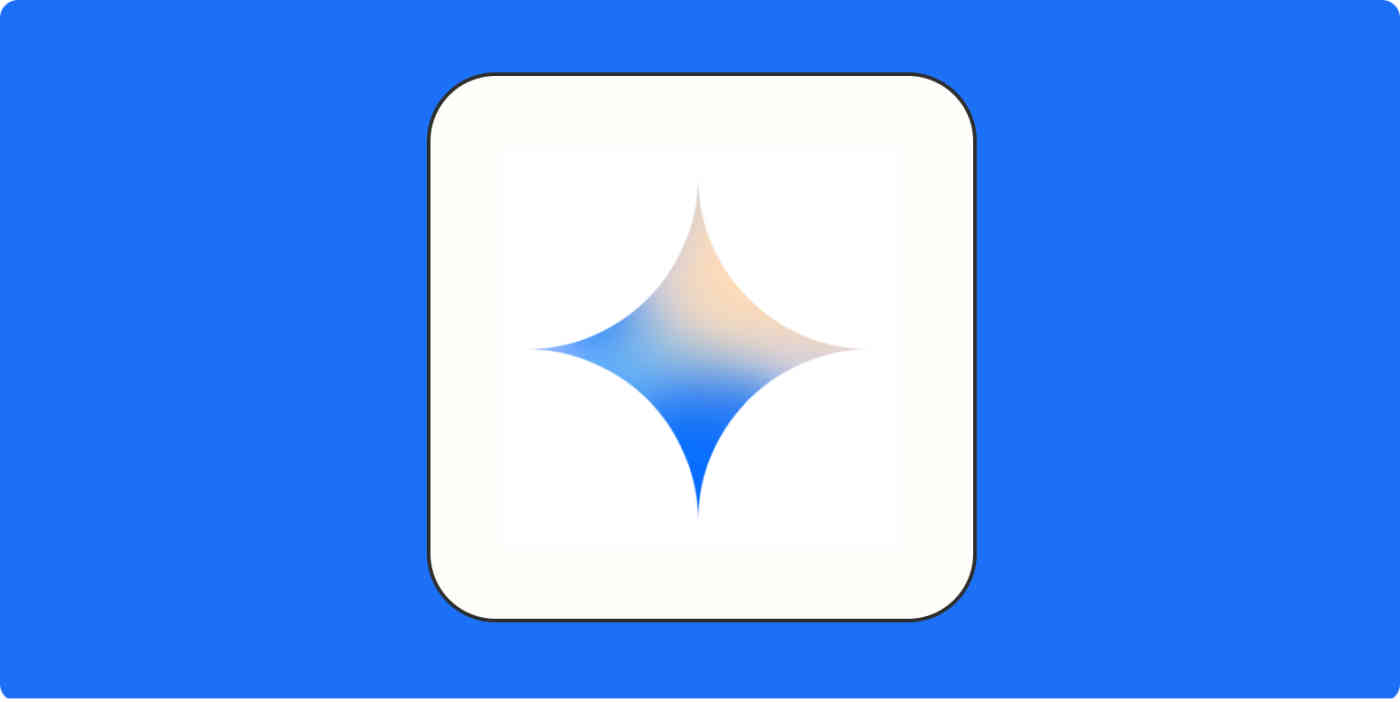Hero image with the Google Gemini logo