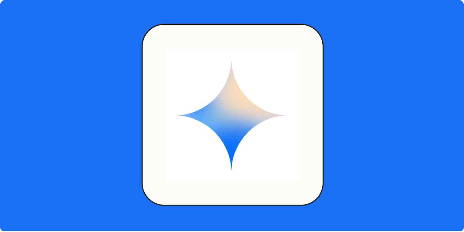 Hero image with the Google Gemini logo