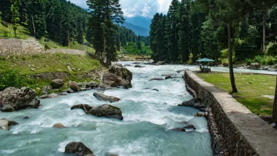 Discover spiritual serenity at Mamal Temple with TravelTaxi's cultural tours in Pahalgam, Kashmir.