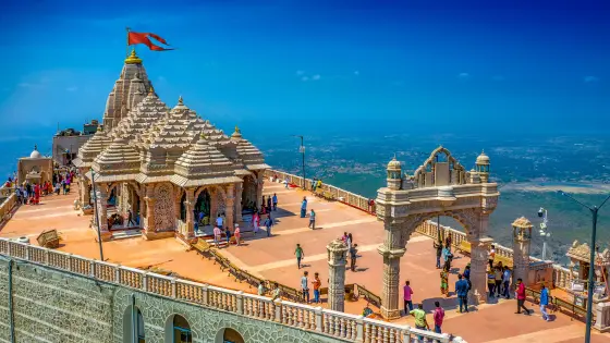 Discover the majestic Somnath Temple with TravelTaxi's guided tours in Gujarat.