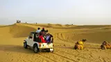 Explore the majestic Jaisalmer Fort with TravelTaxi - A living fort with stunning architecture and rich history.