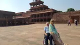 Explore the architectural wonders of Diwan-i-Khas at Fatehpur Sikri with TravelTaxi's guided heritage tours in Uttar Pradesh.