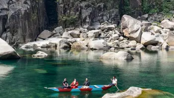 Explore the ancient living root bridges of Nongriat with TravelTaxi's guided treks in Meghalaya.