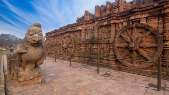 Discover the architectural wonders of Konark Sun Temple with TravelTaxi's guided tours in Odisha.