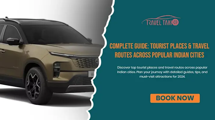 taxi services, car rental, distance calculator, tourist transport, city travel, outstation trips, travel planning