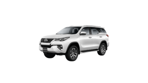 Embrace adventure with TravelTaxi - The rugged Toyota Fortuner SUV.