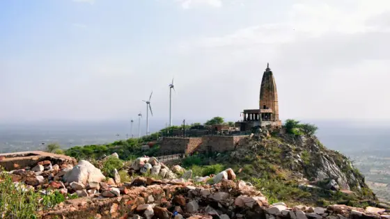 Discover the main shrine of Salasar Balaji Temple with TravelTaxi's guided tours in Rajasthan.