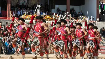 Experience the serenity of Triple Falls with TravelTaxi's guided tours in Nagaland.