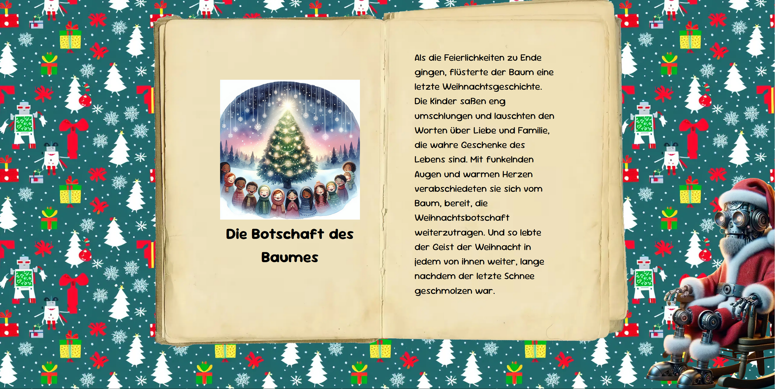 Weihnachtsgeschichten auf ai-slides.com