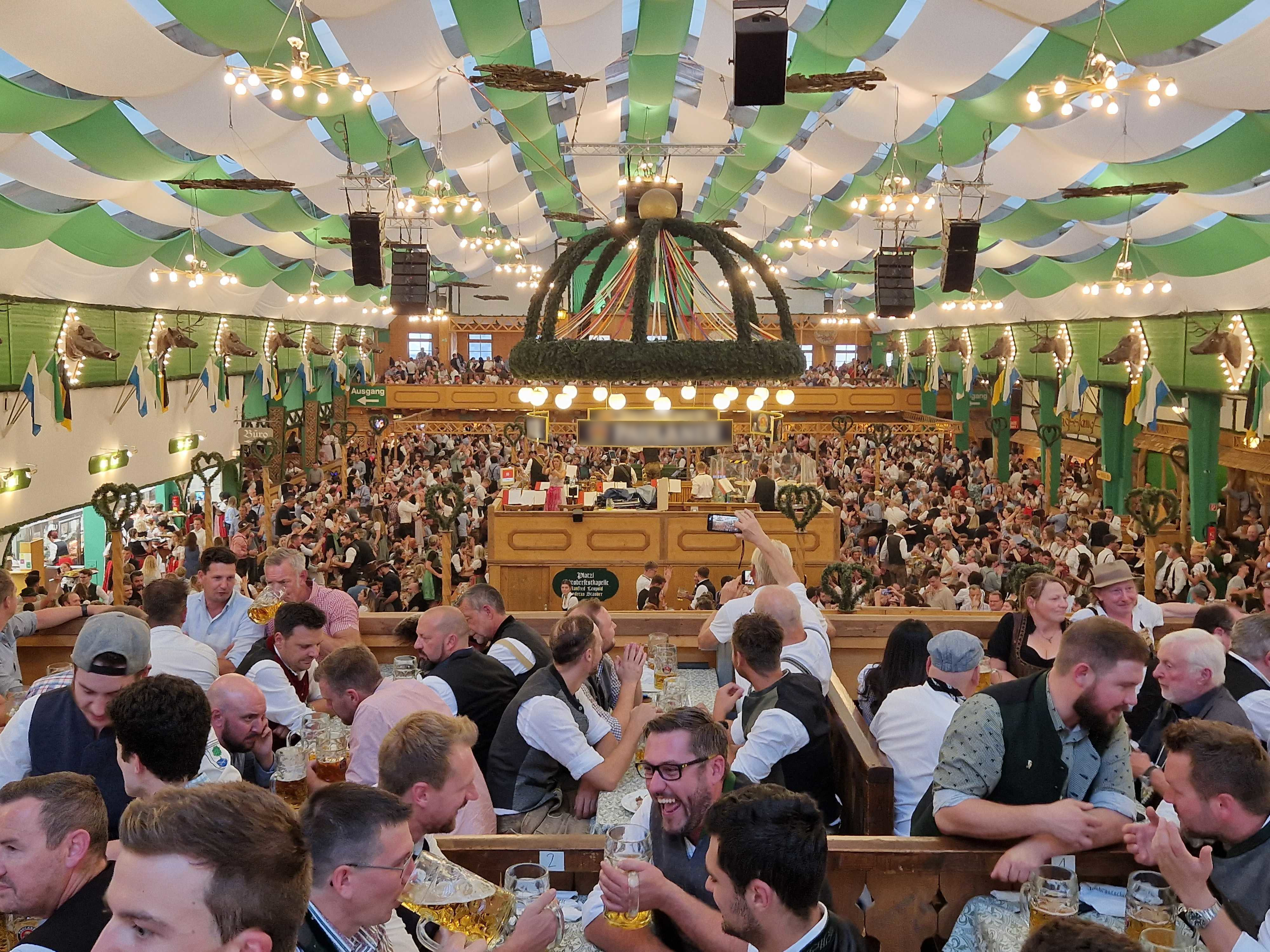 Besuch auf der Wiesn