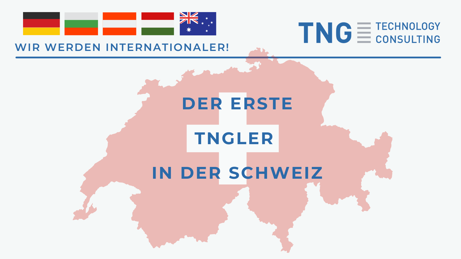 Der erste TNGler in der Schweiz