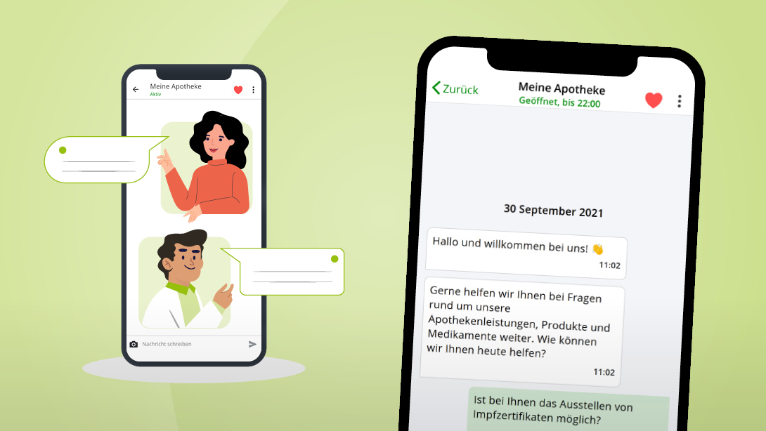 App ermöglicht digitale Kommunikation mit der Vor-Ort-Apotheke