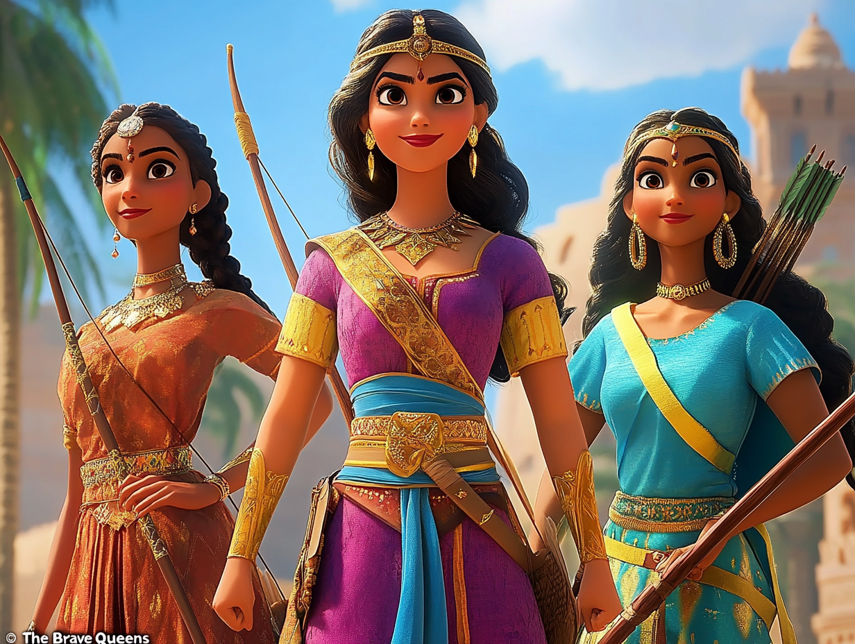 Brave Queens of India
Part of the Brown Girl Power Series
Take a journey through time to meet the fearless queens who changed the course of Indian history.
In 'Brave Queens of India', young readers will be inspired by the true stories of courageous women who led kingdoms, battled invaders, and broke every rule society set for them. From the fierce Rani Lakshmibai of Jhansi who rode into battle with her son tied to her back, to the wise Ahilyabai Holkar who rebuilt temples and ruled with justice and grace—each queen in this beautifully illustrated book reminds us that bravery comes in many forms.
Perfect for children ages 6 and up, this empowering collection brings to life the untold legacies of India’s warrior queens—women who dared to rise, lead, and fight for what they believed in.
Because every child deserves to know that queens wore armor too.