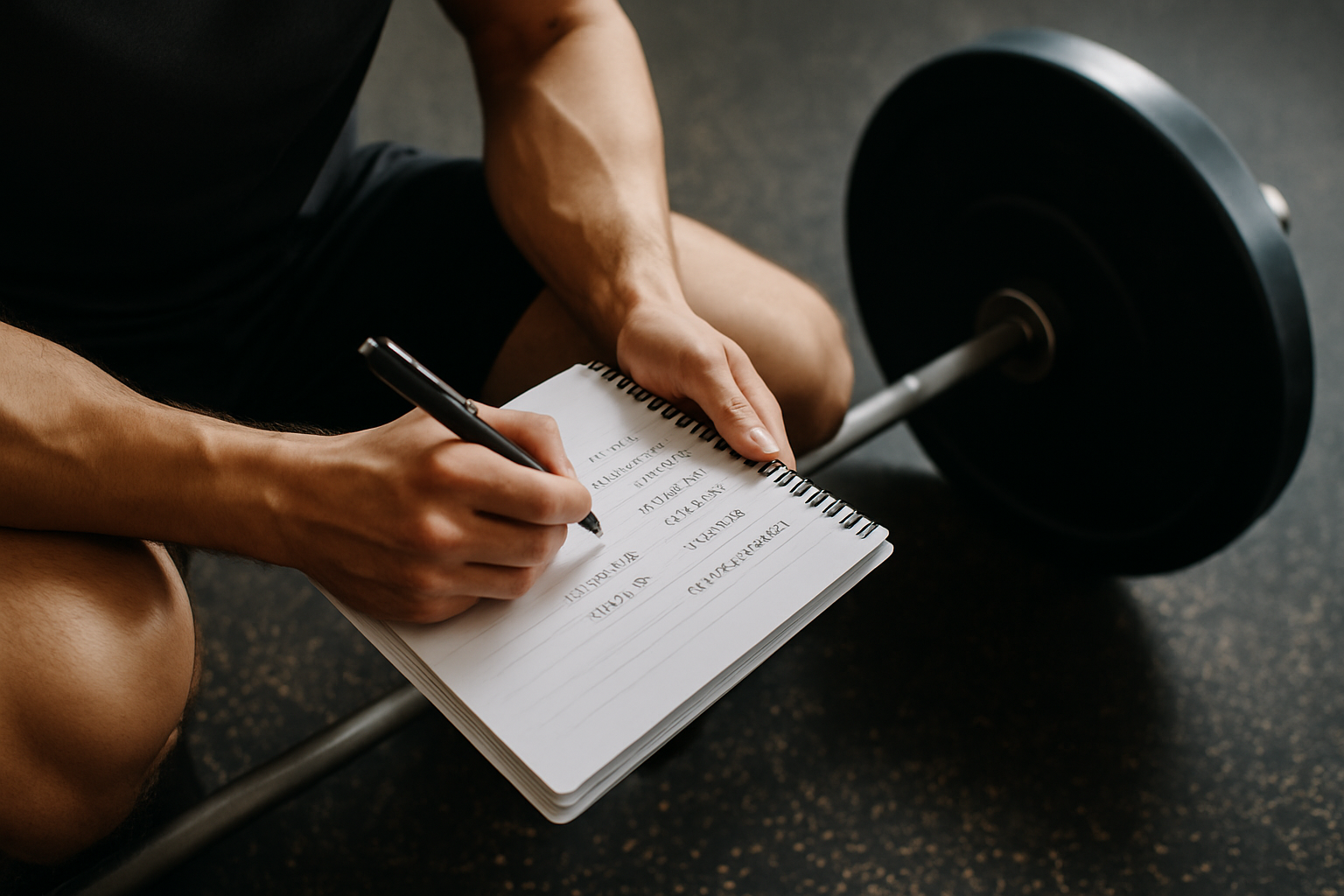 Tracking your workouts is crucial for progress - Progressive overload