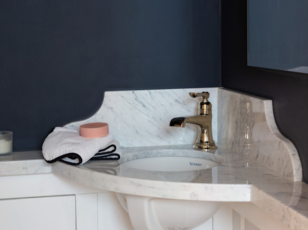 Marina duplex sink detail