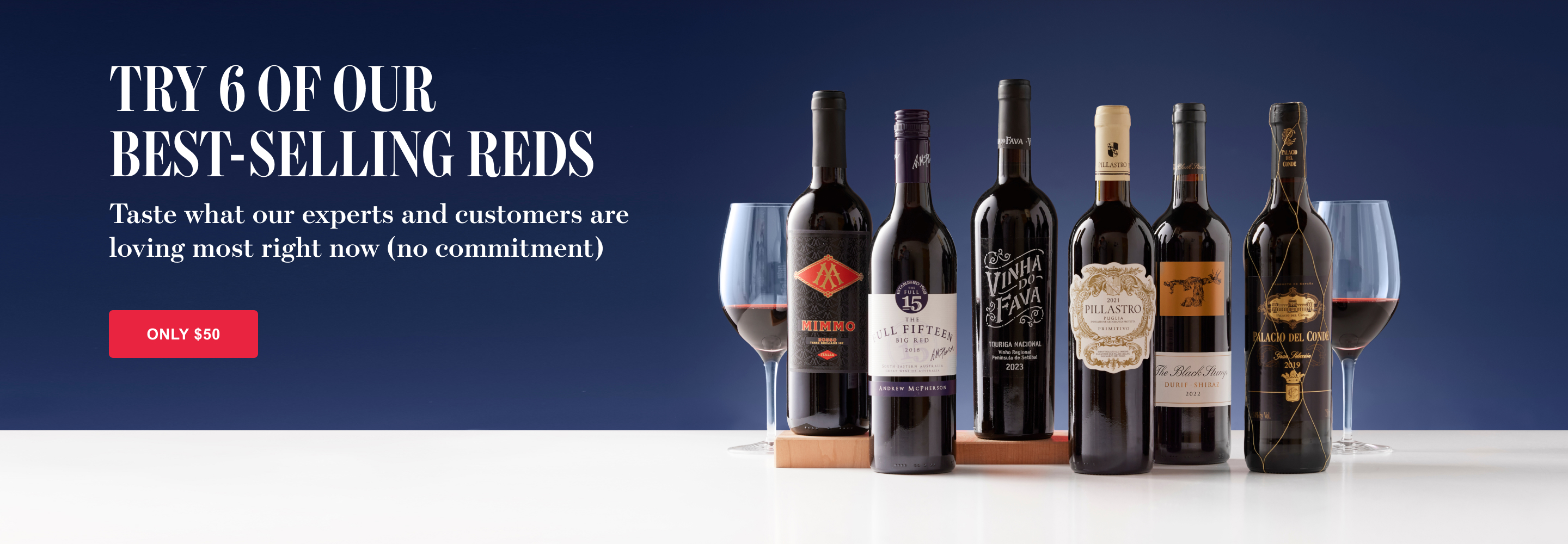sampler six wines