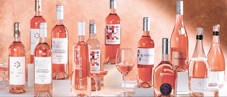Common types of wine, rosé wines