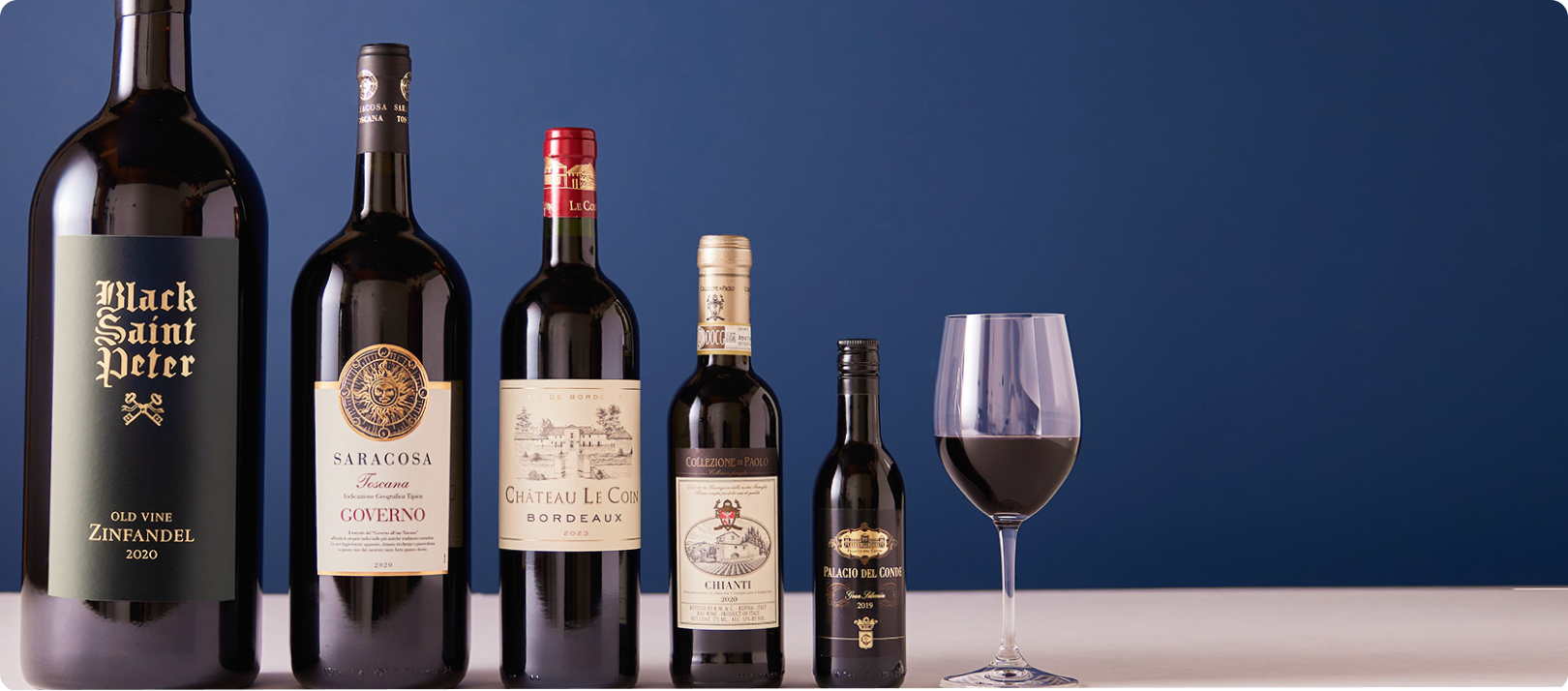 Wine Bottle Sizes: What Are Common Wine Bottle Sizes?, image size:1620x714