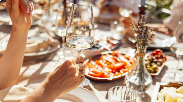 Wine for occasions and events