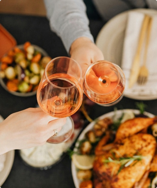 Wine pairing with roast chicken