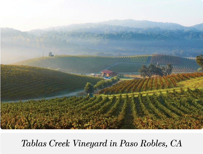 Tablas Creek Vineyard in Paso Robles, California