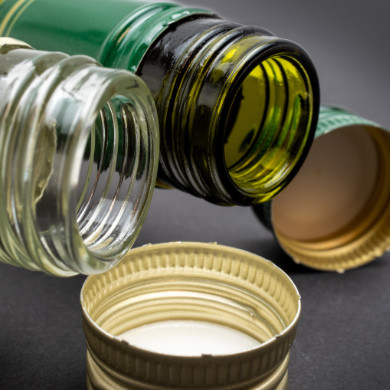 Wine bottle screw caps