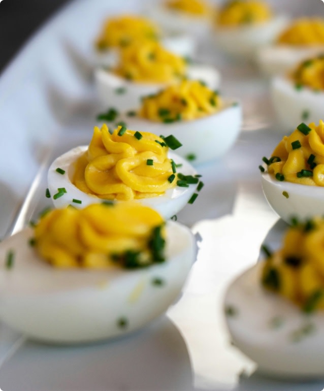 deviled eggs