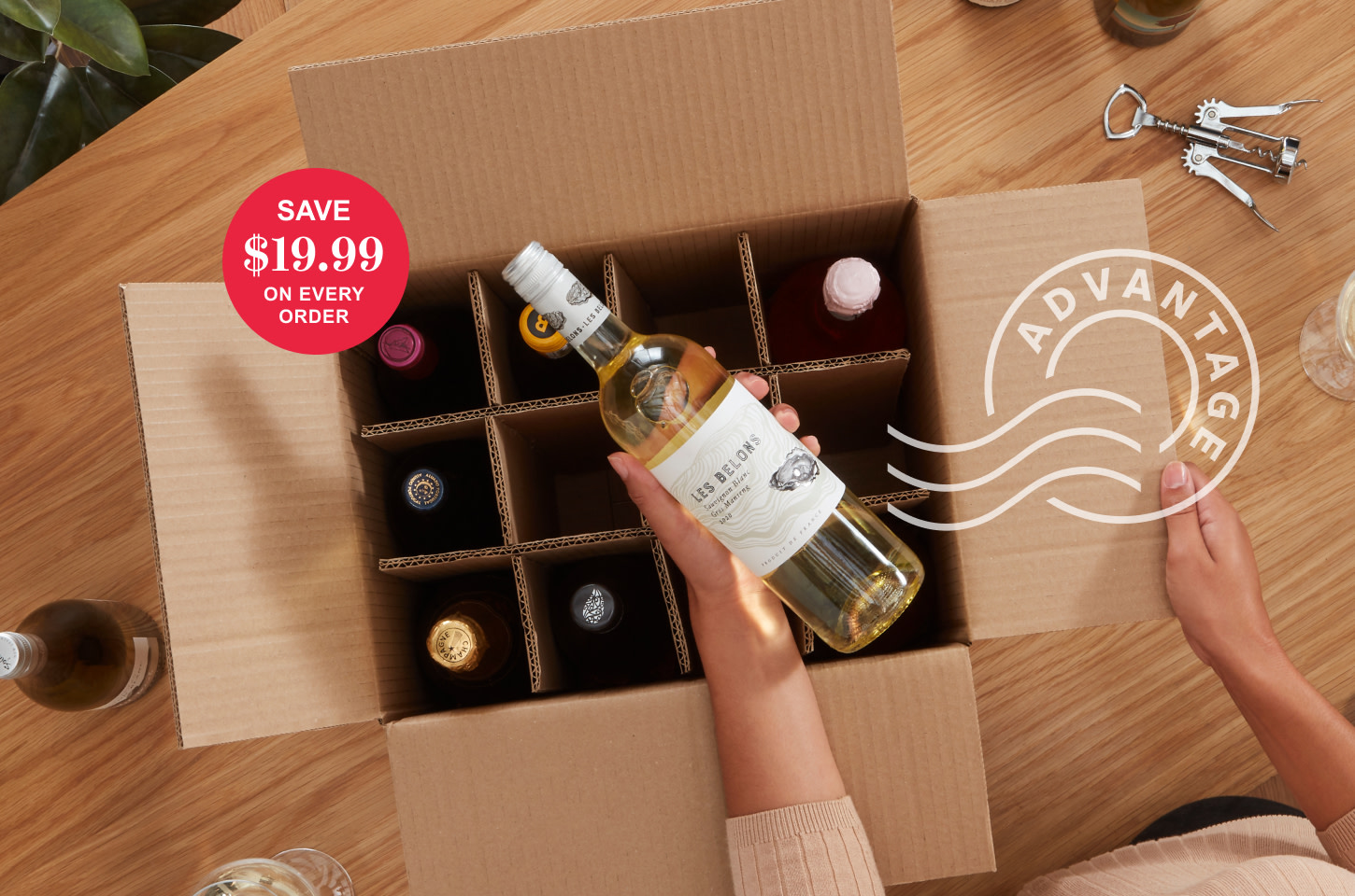 free shipping on wine