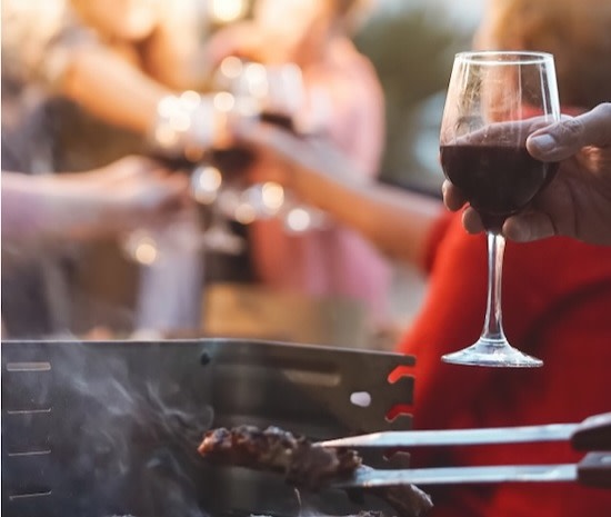 Wine for barbecues