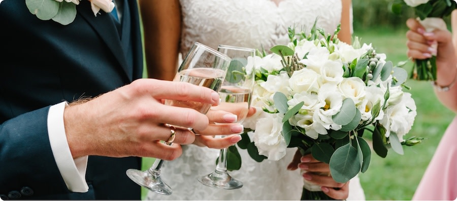 best wine and champagne for weddings