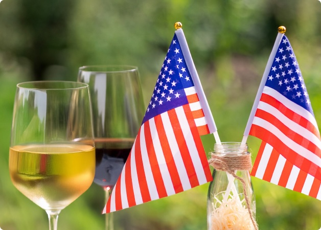 Recommended wines to drink on independence day